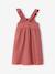 Robe fille sans manches marine+vieux rose - vertbaudet enfant 