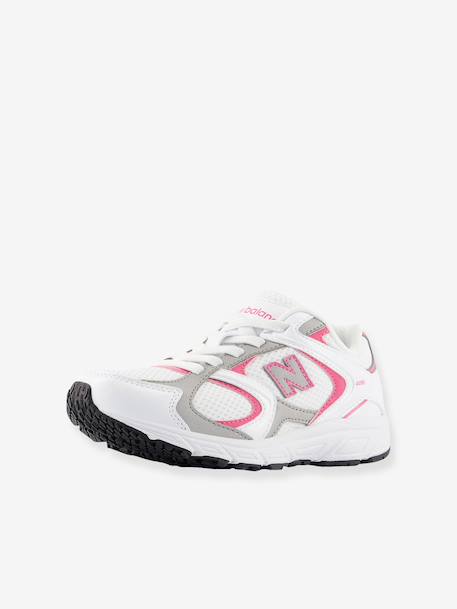 Basket P408 blanc+fuchsia+marine+noir+rose - vertbaudet enfant 