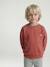 Sweat col rond garçon manches lo bois de rose+jaune pastel - vertbaudet enfant 