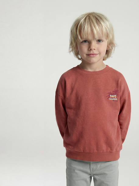 Garçon-Sweat col rond garçon manches lo
