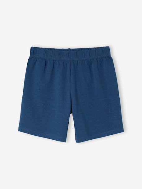 Lot 2 pyjashort garçon bleu - vertbaudet enfant 
