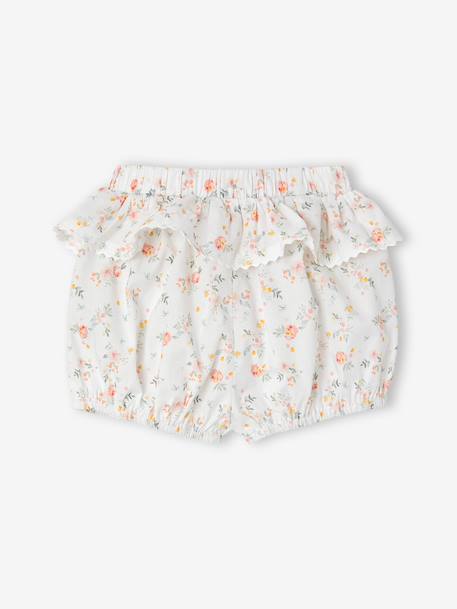 Lot 2 shorts bloomers bébé fille coton argile - vertbaudet enfant 