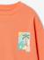 Sweat col rond manches longues jaune pâle+mangue+vert d'eau - vertbaudet enfant 