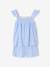 Pyjashort bretelle fille coton bleu ciel - vertbaudet enfant 