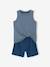 Lot 2 pyjashort garçon bleu - vertbaudet enfant 