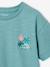 T-shirt garçon maxi motif dos écru+vert sauge - vertbaudet enfant 