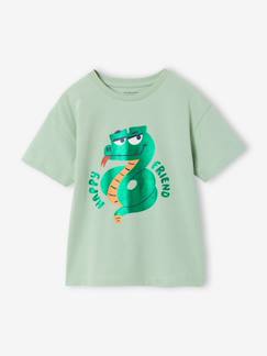 -T-Shirt garçon motif brillant space