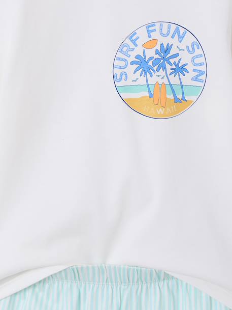 Set van 2 pyjamashorts surf blauw - vertbaudet enfant 