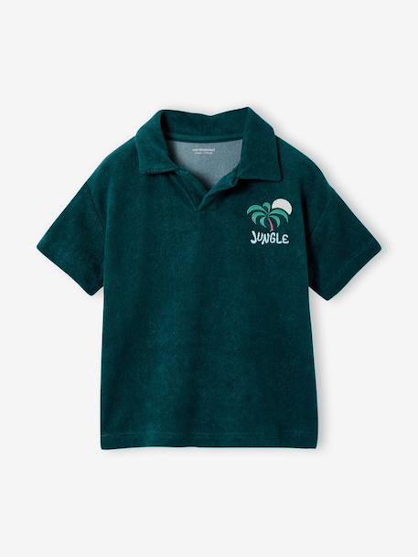 Polo jongens korte mouwen dennen - vertbaudet enfant 