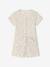 Lot de 2 pyjashort fleurs côtelés écru - vertbaudet enfant 