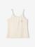 Lot de 2 pyjashort fleurs côtelés écru - vertbaudet enfant 