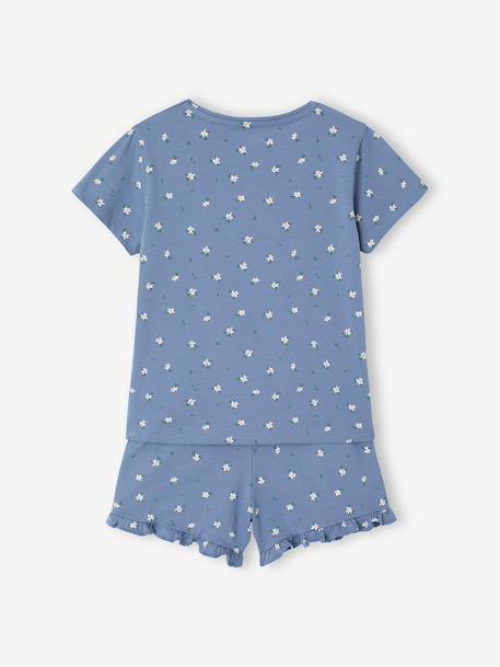 Lot 2 pyjashorts coton bleu - vertbaudet enfant 