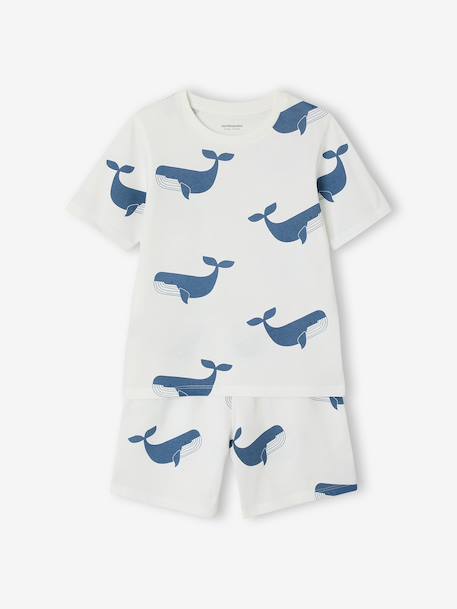 Lot 2 pyjashort garçon bleu - vertbaudet enfant 