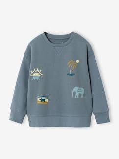-Sweat col rond manches longues