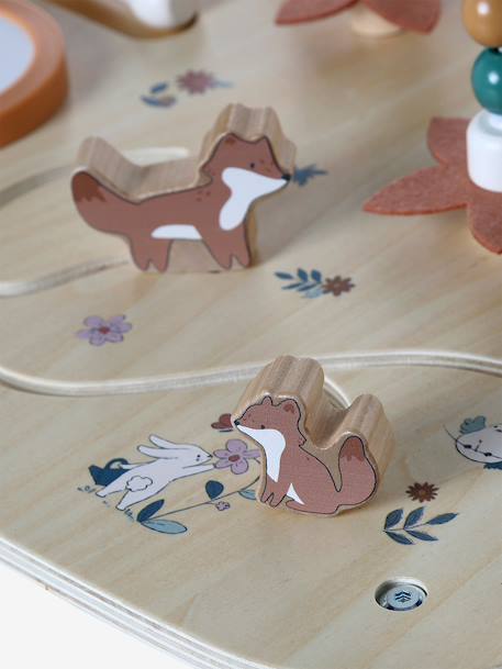 Table d'activités en bois FSC® bois+écru - vertbaudet enfant 