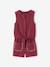 Ensemble short top fille gaze coton terracotta - vertbaudet enfant 
