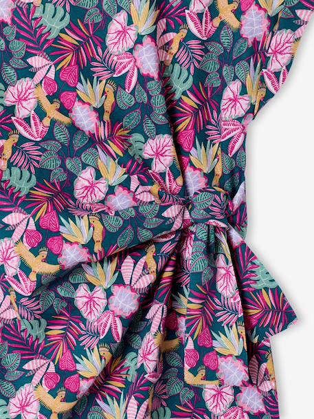 Robe jersey imprimée vert - vertbaudet enfant 