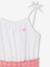 Robe filles fines bretelles marine+vieux rose - vertbaudet enfant 