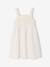 Robe fille crochet bretelles écru - vertbaudet enfant 