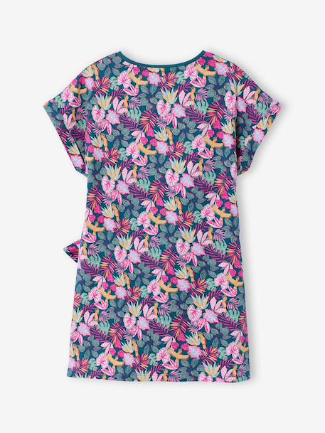 Robe jersey imprimée vert - vertbaudet enfant 