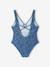 Maillot de bain 1 pièce capsule famille bleu - vertbaudet enfant 