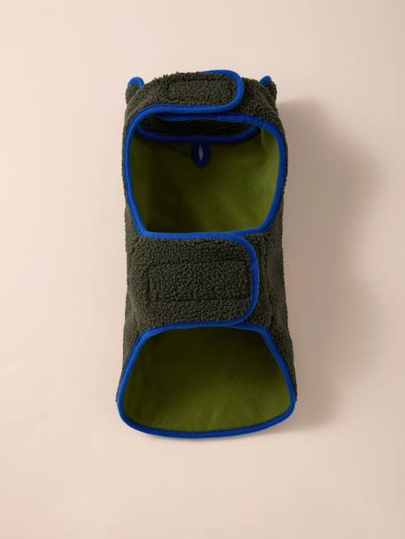 Hondenmantel van fleece beige+kaki - vertbaudet enfant 