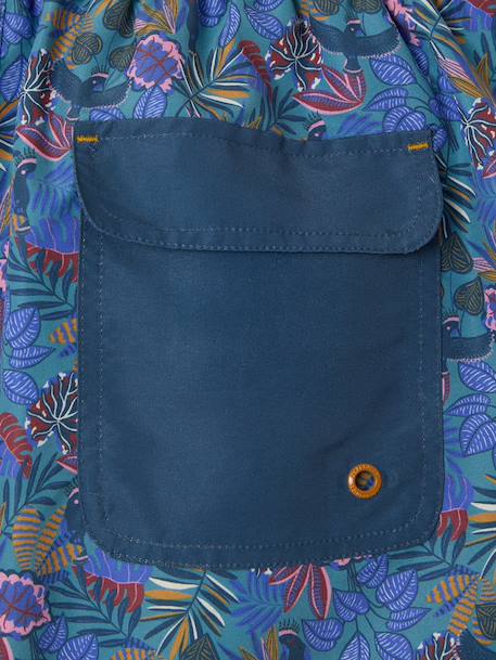 Short de bain homme capsule famille bleu - vertbaudet enfant 