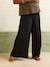 Pantalon fluide et large de grossesse bleu jean+noir+olive - vertbaudet enfant 