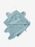 Cape de bain + gant de toilette BIO* amande+anthracite+BLANC+bleu océan+caramel+rose - vertbaudet enfant 