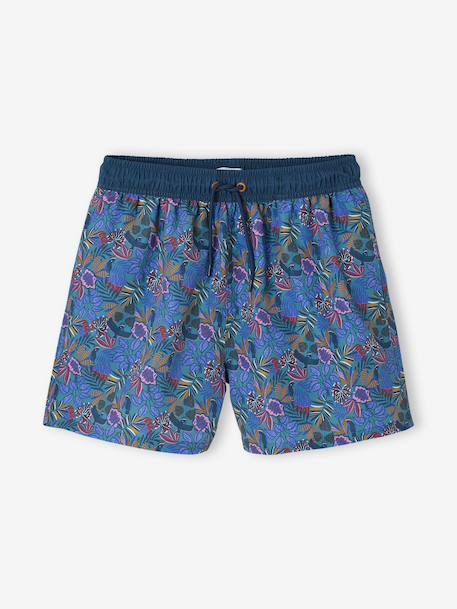 Zwemshort heren Capsule Familie blauw - vertbaudet enfant 