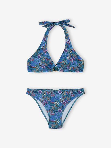 Maillot de bain 2 pièces capsule famille bleu - vertbaudet enfant 