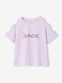 -T-shirt manches courtes fille