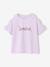 T-shirt manches courtes fille lilas - vertbaudet enfant 