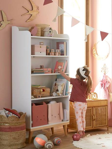 Boekenkast ROMANCE-LIJN wit - vertbaudet enfant 
