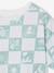 T-shirt manches courtes blanc+vert d'eau - vertbaudet enfant 