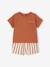 Ensemble short t-shirt à personnaliser noisette+vert sauge - vertbaudet enfant 