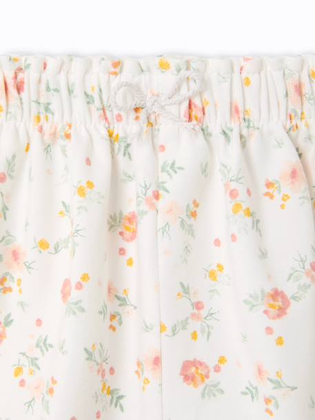 Set voor baby's met romper short en hoofdband ecru - vertbaudet enfant 