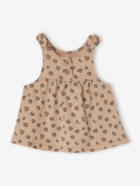 Lot 2 débardeurs coton bio corail - vertbaudet enfant 