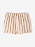 Set met short en T-shirt om te personaliseren hazelnoot+saliegroen - vertbaudet enfant 