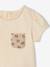 T-shirt met korte mouwen voor babymeisjes vanille - vertbaudet enfant 