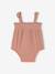 Barboteuse bretelles coton argile - vertbaudet enfant 