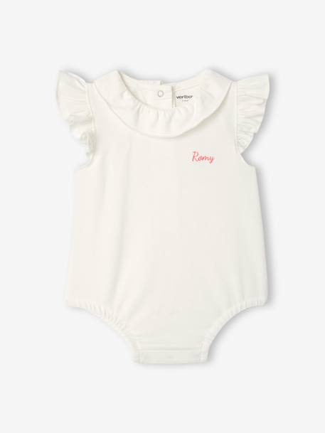 Ensemble body short bandeau écru - vertbaudet enfant 
