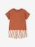 Ensemble short t-shirt à personnaliser noisette+vert sauge - vertbaudet enfant 