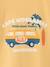 T-shirt met korte mouwen voor jongens antraciet+geel+hemelsblauw - vertbaudet enfant 