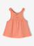Lot 2 débardeurs coton bio corail - vertbaudet enfant 