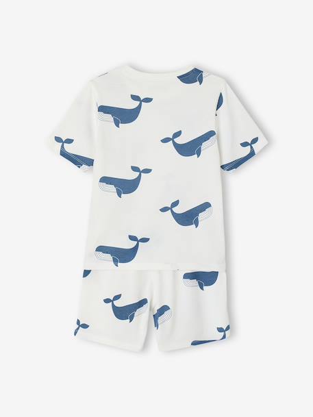 Lot 2 pyjashort garçon bleu - vertbaudet enfant 