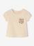 T-shirt met korte mouwen voor babymeisjes vanille - vertbaudet enfant 