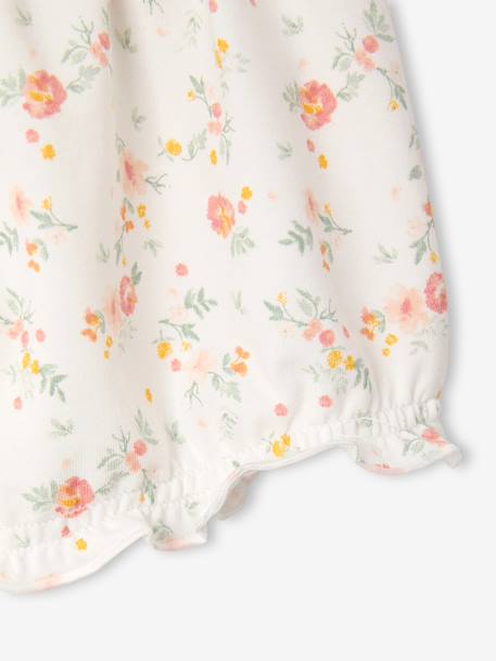 Ensemble body short bandeau écru - vertbaudet enfant 