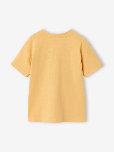 T-shirt manches courtes garçon anthracite+bleu ciel+jaune - vertbaudet enfant 