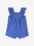 Combishort bébé fille broderie bleu électrique+rose bonbon - vertbaudet enfant 